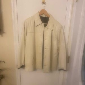 Woman leather jacket